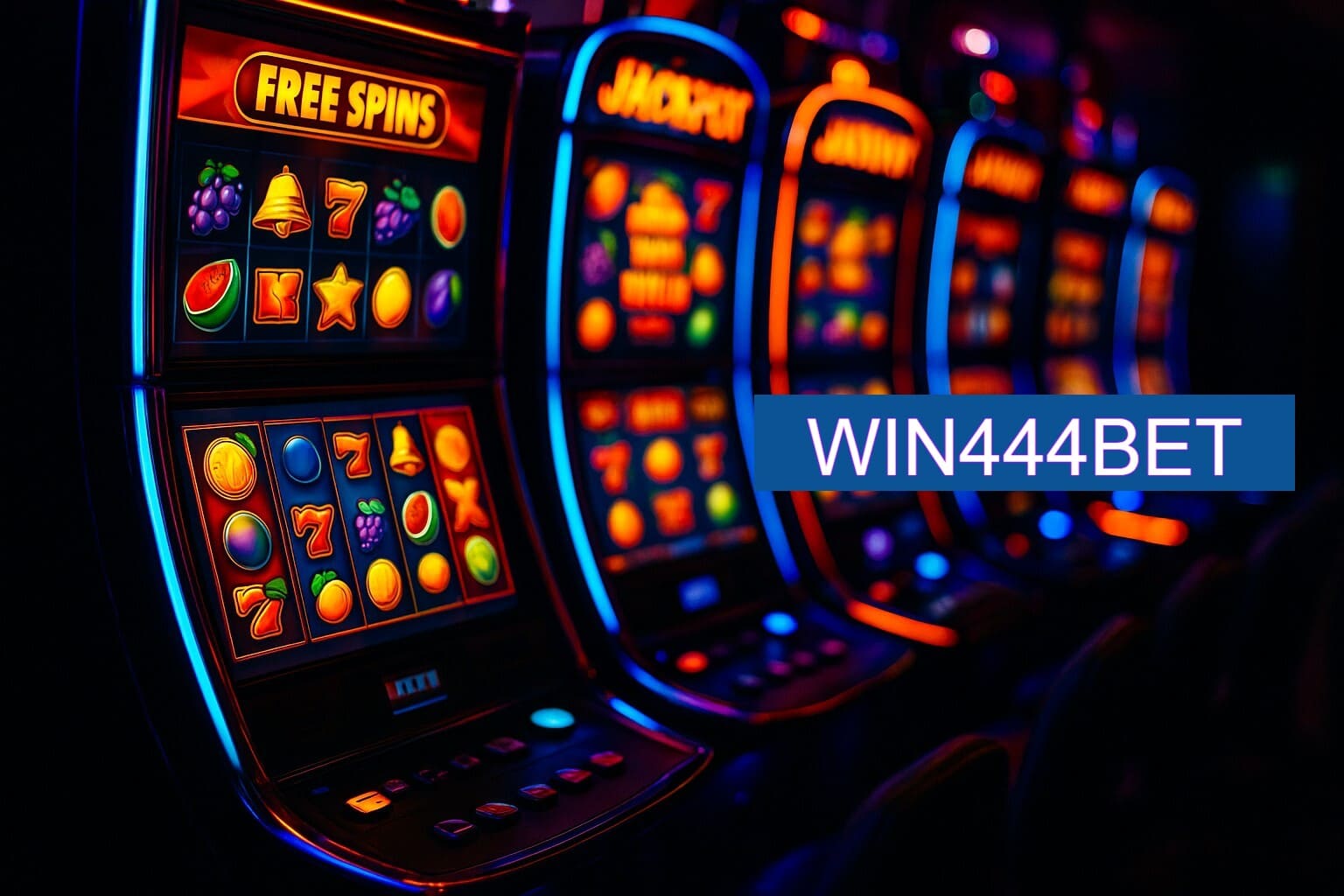 Diversos jogos de caça-níqueis